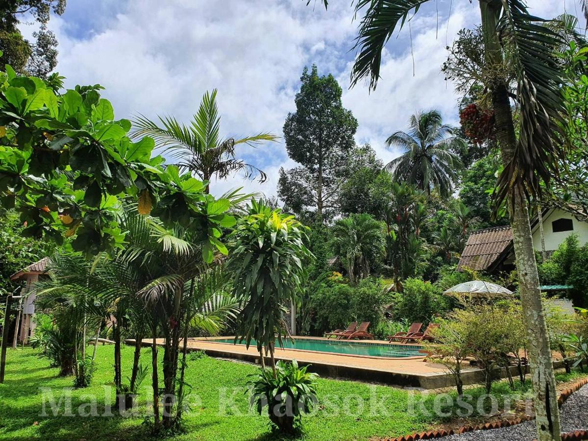 Malulee Khaosok Resort Khao Sok National Park Zewnętrze zdjęcie